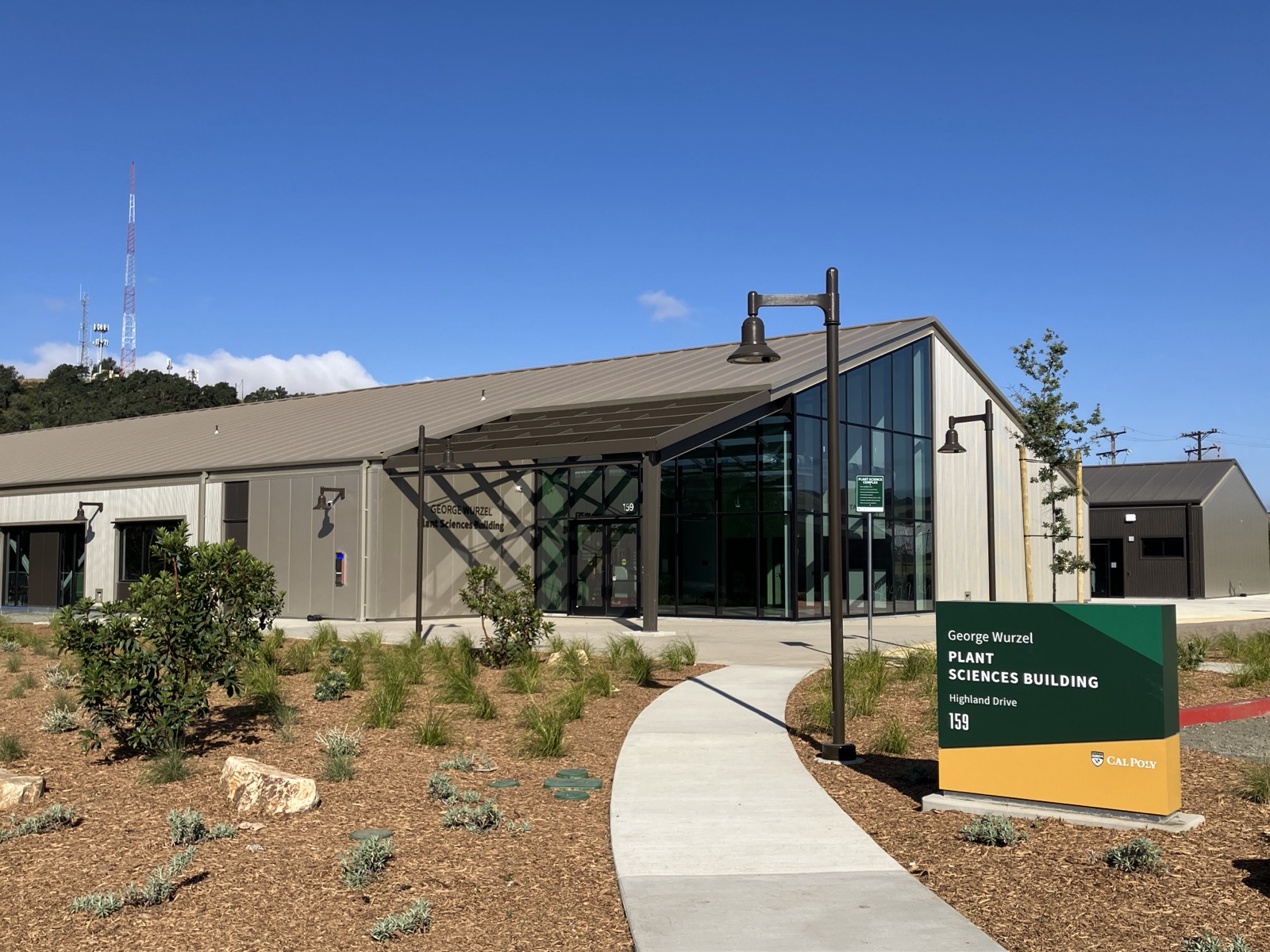 Plant Sciences Complex construction photo