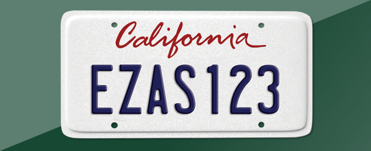 California Plate