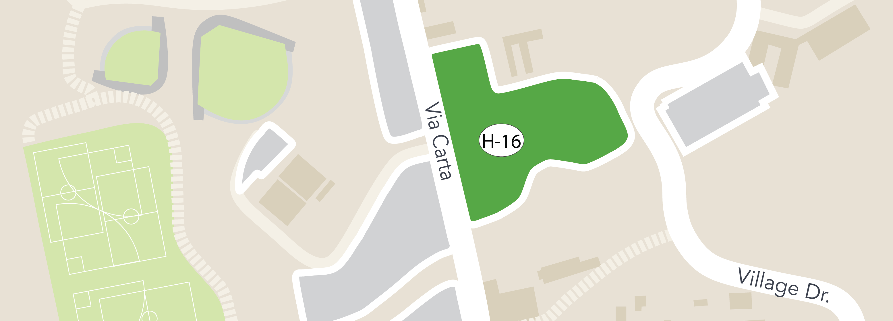 parking Lot H16 map