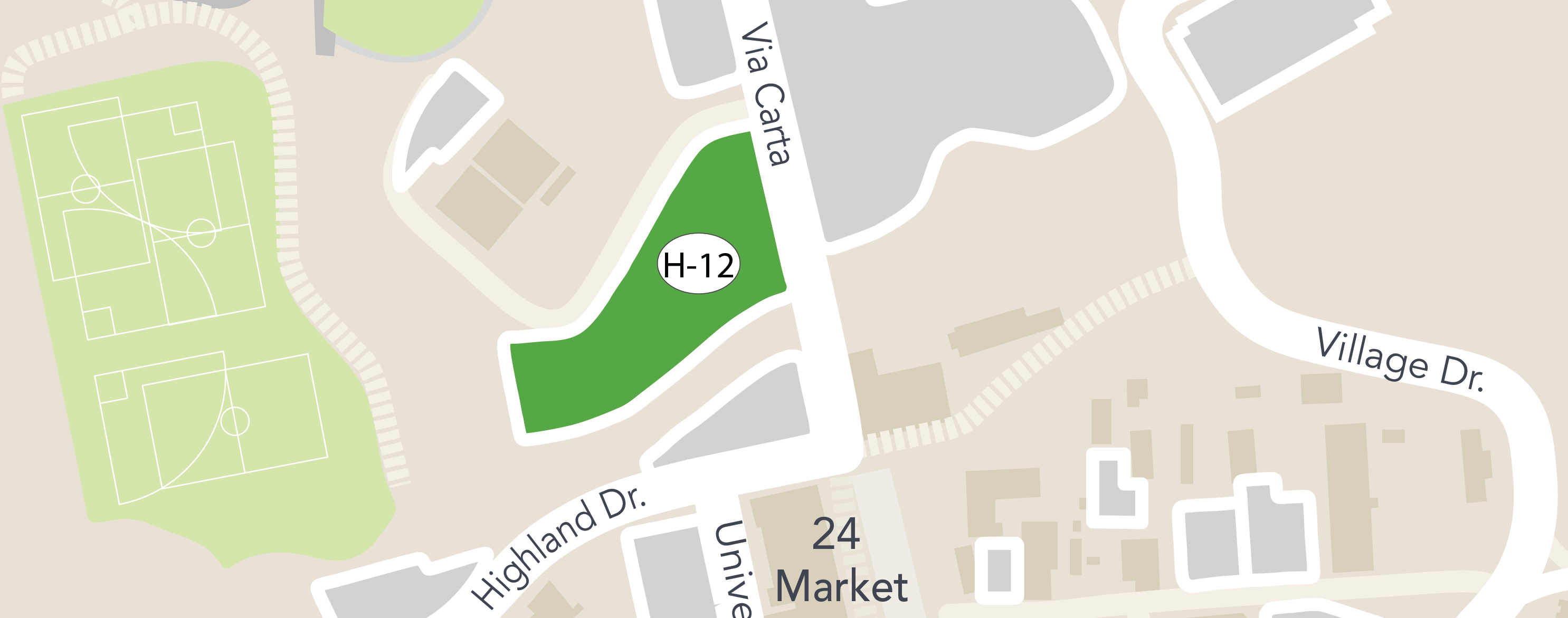 parking Lot H12 map