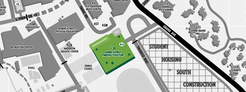 Campus Parking Lots - Transportation & Parking Services - Cal Poly