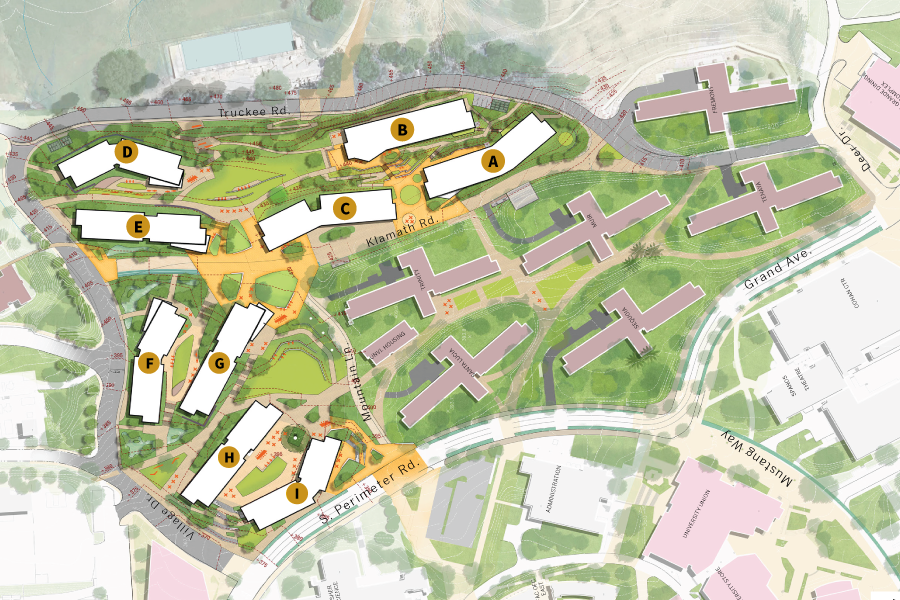 Summer 2023 Construction projects map