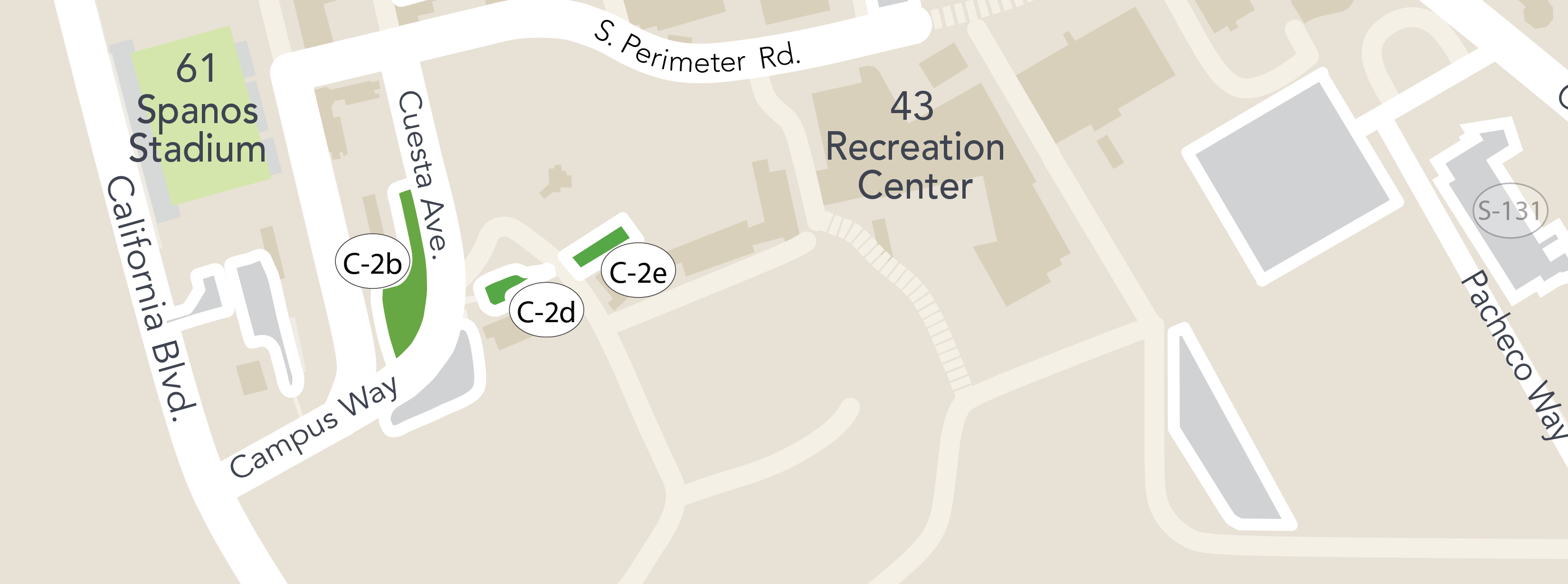 parking Lot C2 map