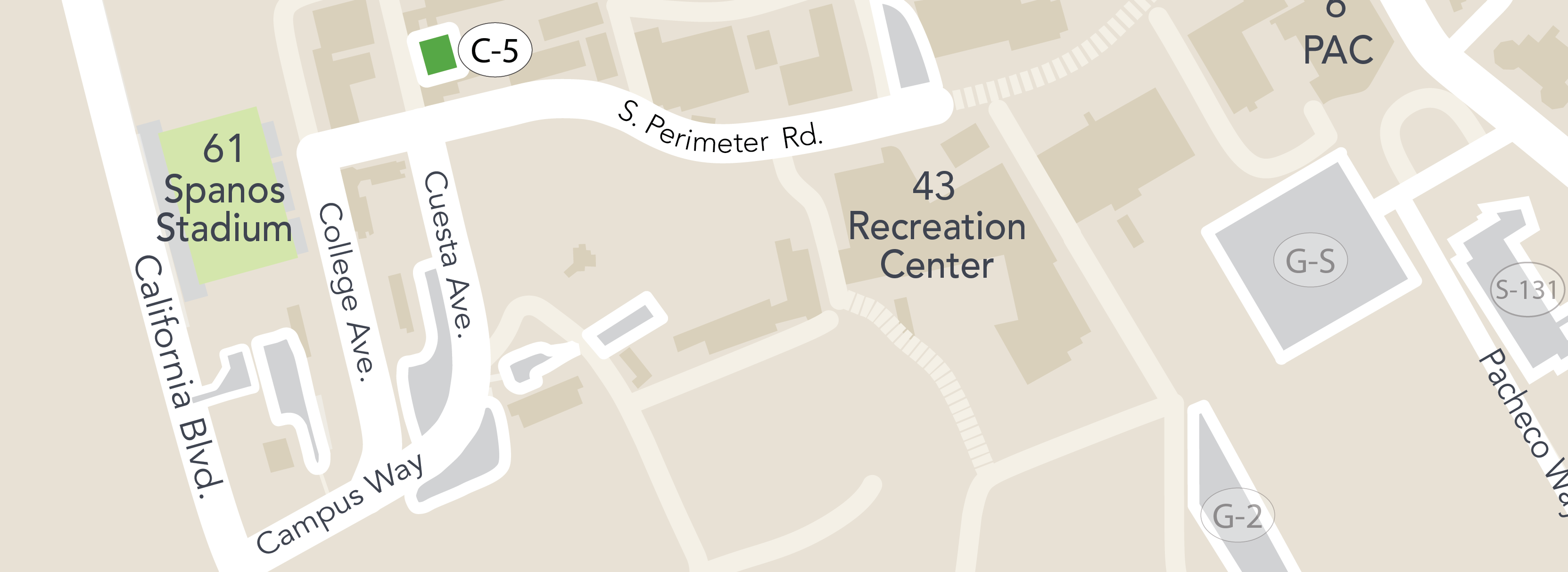 parking Lot C5 map