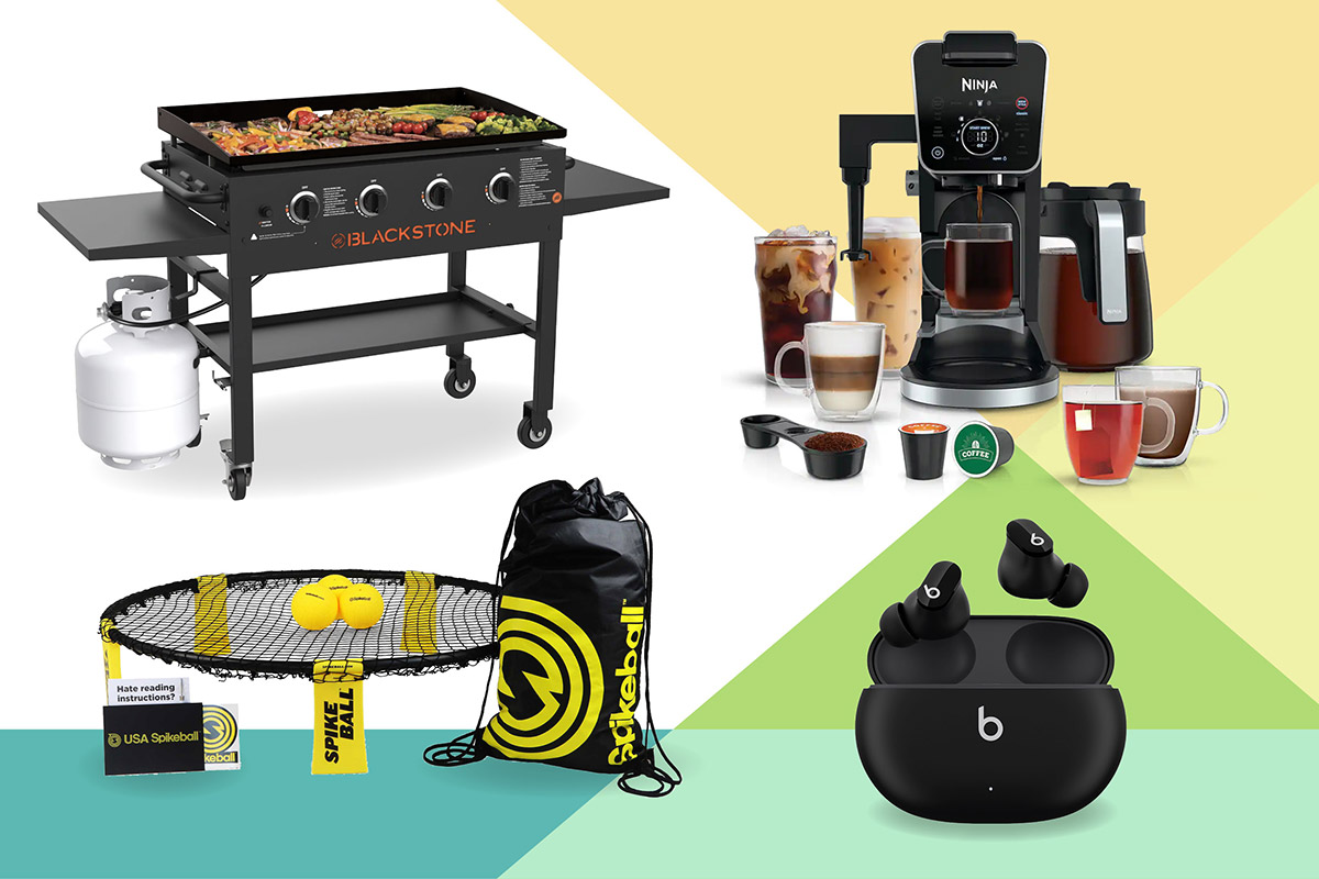Coffee Machine, Griddle and other prizes